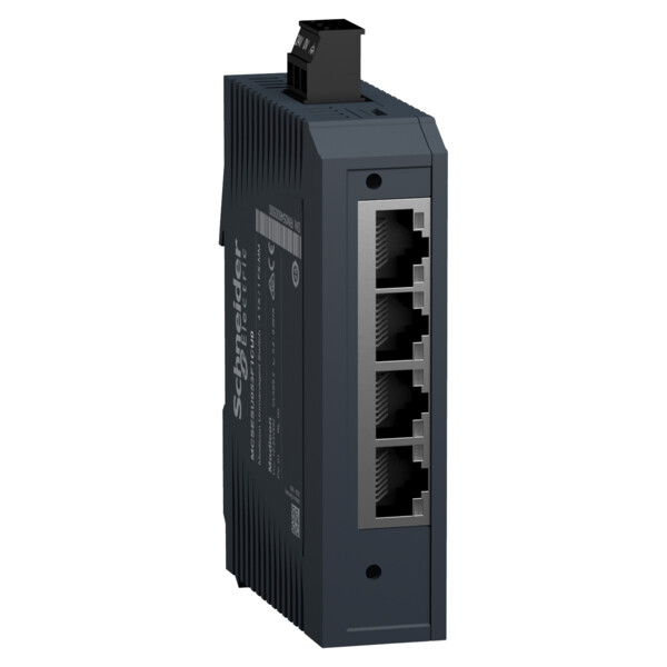 Modicon unmanaged switch - 4tx/1fx-mm - Schneider Electric - MCSESU053F1CU0