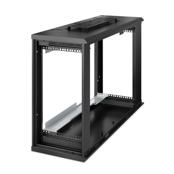 Netshelter wx - coffret à montage mural - 6u verticaux -  ventillateurs 230 v - Schneider Electric - AR106VI