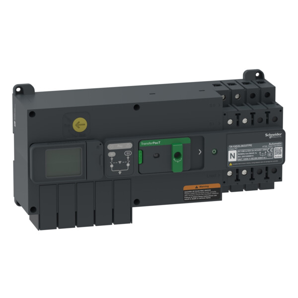 Transferpact active ta100 - inverseur de sources - lcd - 50a - 2p - 230vca - Schneider Electric - TA10D2L0503TPE