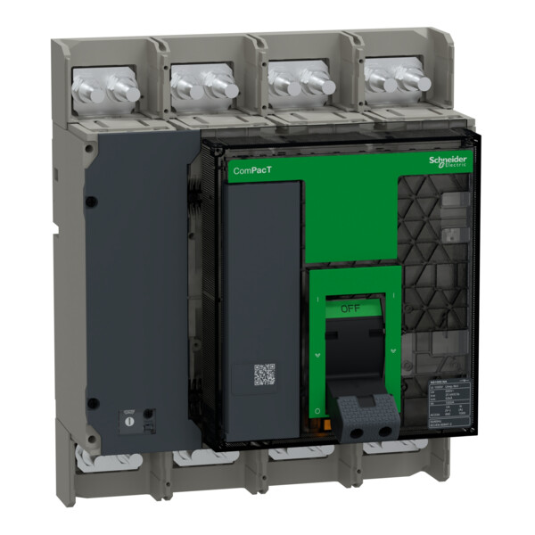 Compact ns1000na - interrupteur-sectionneur - 1000a - 4p - fixe - manuel - Schneider Electric - C100S4NAFM