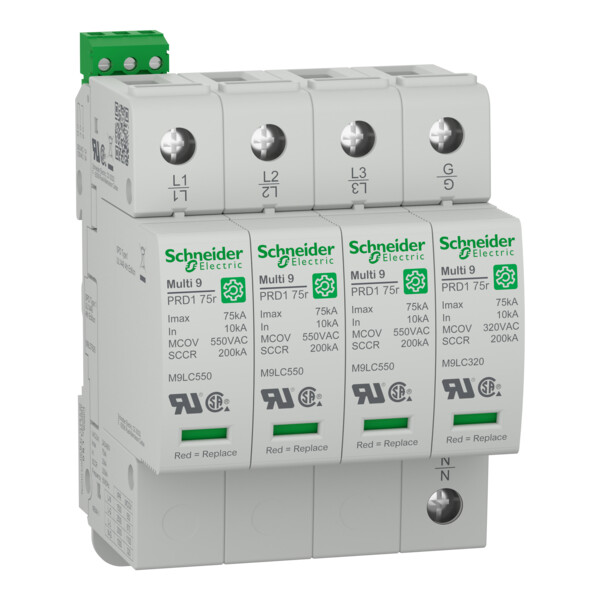 Multi 9 prd1 75r 4p t1 400/690v parafoudre debro ul1449 - Schneider Electric - M9L57690