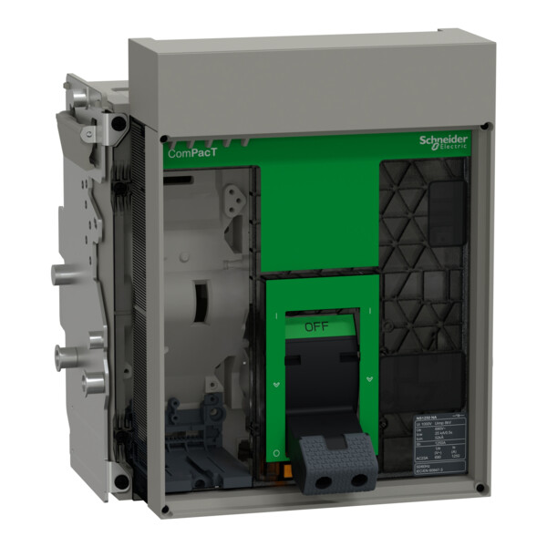 Compact ns1250na - bloc interrupteur ss déclencheur - 3p - débrochable - manuel - Schneider Electric - C125S3WM