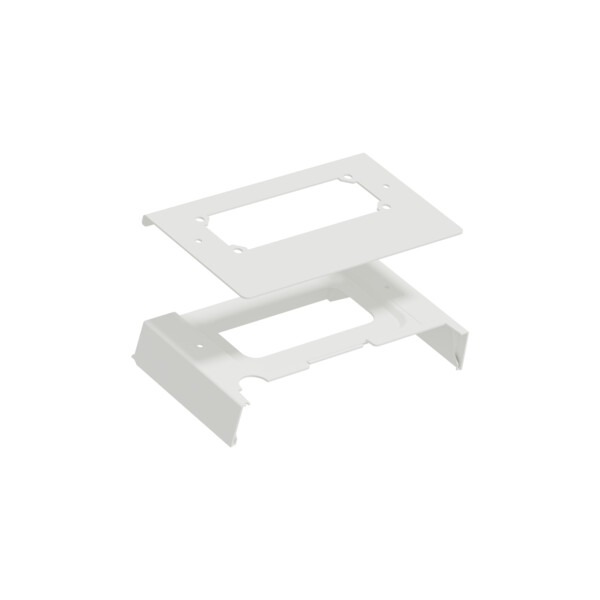 Prismaset g active - plaque passe-câble découpée sur toit bandeau vert - l300 - Schneider Electric - LVS08853