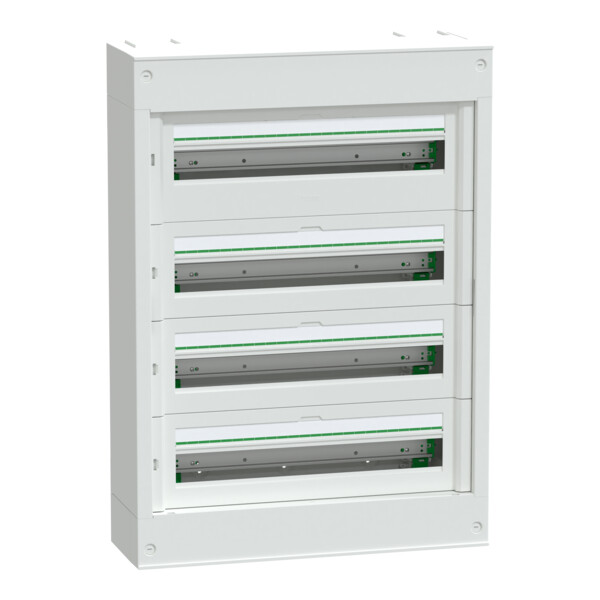 Prismaset s - coffret saillie plastique & métal 4 rangées 24 modules - Schneider Electric - LVSST424