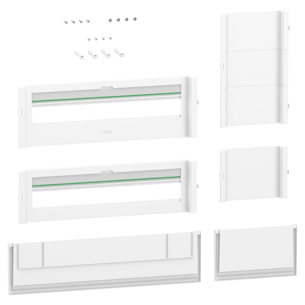 Prismaset s - coffret saillie plastique & métal 7 rangées 24 modules - Schneider Electric - LVSST724