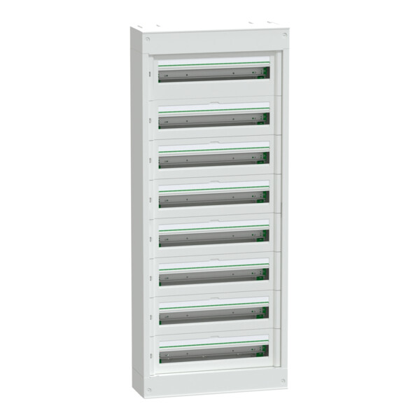 Prismaset s - coffret saillie plastique & métal 8 rangées 24 modules - Schneider Electric - LVSST824