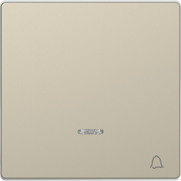 D-life - enjoliveur pour commande simple voyant et picto carillon - blanc sable - Schneider Electric - MTN3325-6033