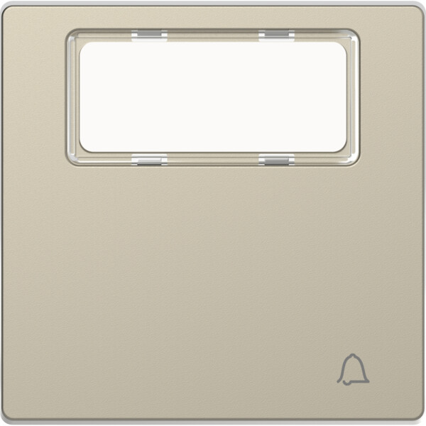 D-life - enjoliveur pour commande simple étiquette picto carillon - blanc sable - Schneider Electric - MTN3365-6033