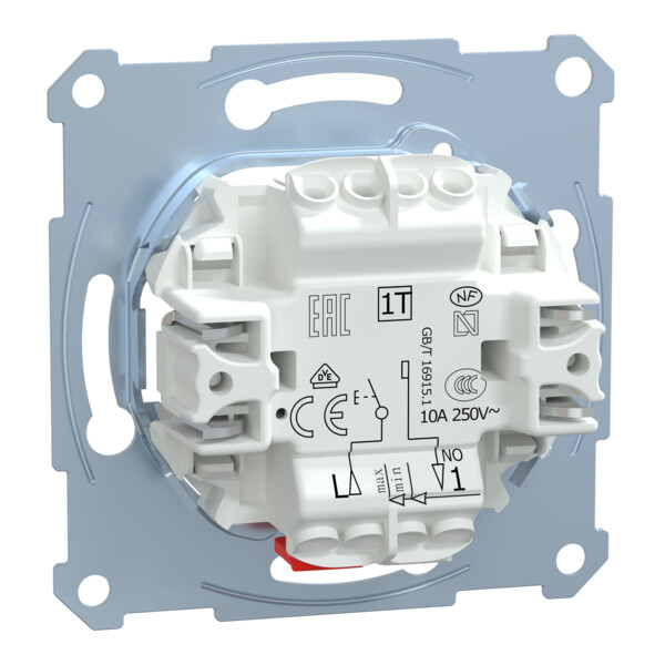 D-life - bouton poussoir no - 10a - méca seul - Schneider Electric - MTN3150-0000