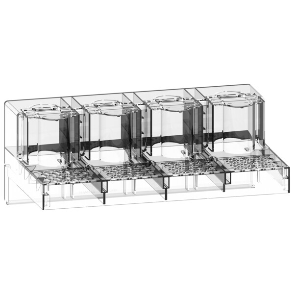 Cache-bornes 4pôles tesys g630-800 - Schneider Electric - LA9G4703
