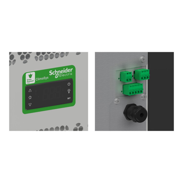 Climasys cu - climatisation d'armoire - latérale - 1.6kw - 230v - Schneider Electric - NSYCU1K6DG