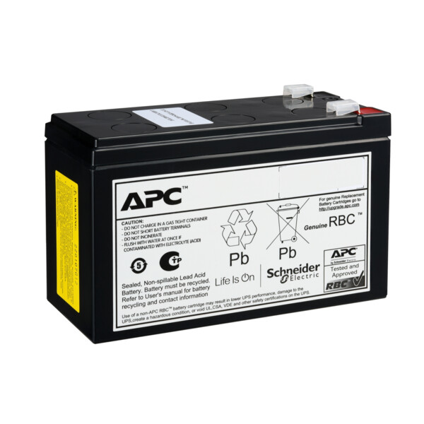 Batterie de remplacement vrla type 205 pour onduleur easy ups srv/s tour 3 kva - Schneider Electric - APCRBCV205