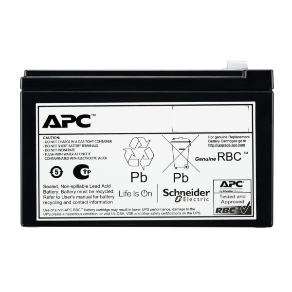 Batterie de remplacement vrla type 205 pour onduleur easy ups srv/s tour 3 kva - Schneider Electric - APCRBCV205