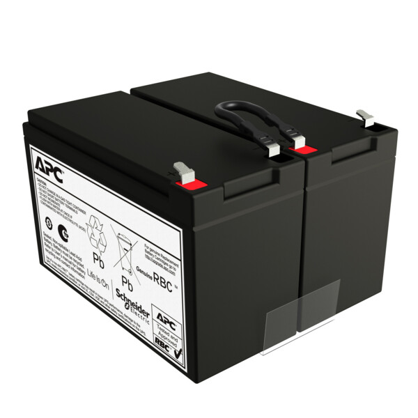 Batterie de remplacement vrla type 206 onduleur easy ups smv/s tour 750 1000 va - Schneider Electric - APCRBCV206