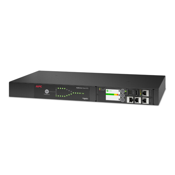 Rack ats, 230v, 10a, entrée c14, 12 sorties c13 - Schneider Electric - AP4421A