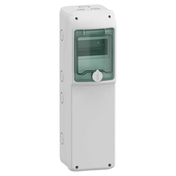 Mureva coffret polyvalent face lisse 5 modules 138x460mm - Schneider Electric - 13164M