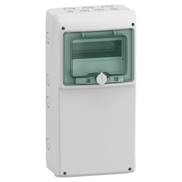 Mureva coffret polyvalent face lisse 8 modules 236x460mm - Schneider Electric - 13165M