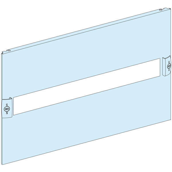 Prismaset g active - plastron modulaire découpé-4m-l600-peinture satin ral spé. - Schneider Electric - LVS03204AZ