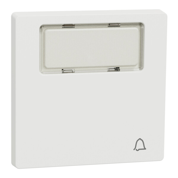 D-life - enjoliveur pr commande simple étiquet picto carillon - blanc nordic mat - Schneider Electric - MTN3365-6037