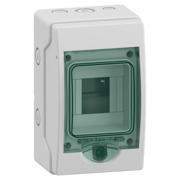 Mureva mini coffret pour appareillage modulaire 123x200mm 4 modules - Schneider Electric - 13957M