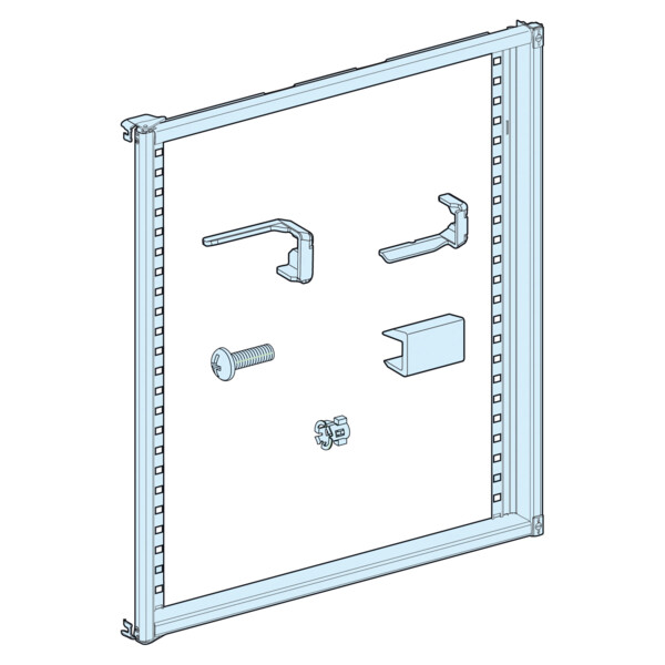 Prismaset p active - cadre partiel support plast. 12m-l650-peint. satin ral spé. - Schneider Electric - LVS08562AZ