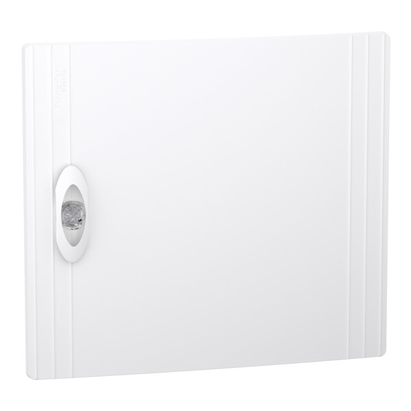 Prismaset xs - porte pleine ral9003 pour coffret encastré 1 rangée 13 modules - Schneider Electric - LVSXDP113