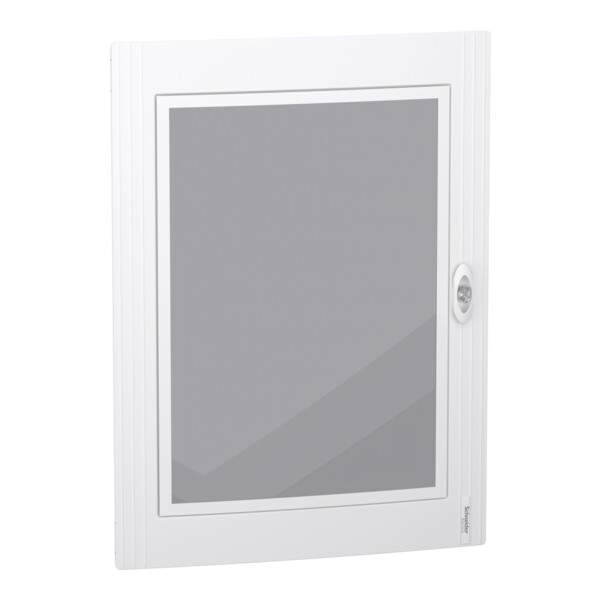 Prismaset xs - porte transparente ral9003 pour coffret saillie 4r 24 modules - Schneider Electric - LVSXDT424