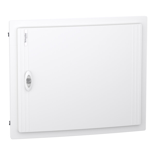 Prismaset xs - coffret plastique encastré 2 rang. 24 modules - avec porte pleine - Schneider Electric - LVSXG224