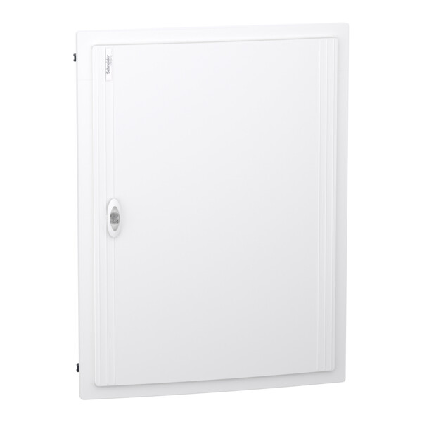 Prismaset xs - coffret plastique encastré 4 rang. 24 modules - avec porte pleine - Schneider Electric - LVSXG424