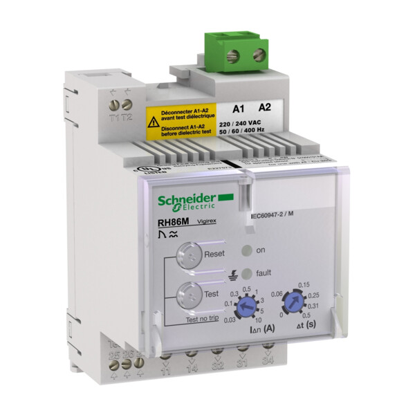 Vigipact - vigirex - relais différentiel rh86m 240v - acccrochage - Schneider Electric - 56500