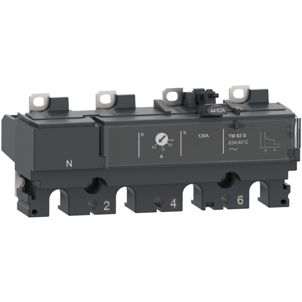 Compact nsx - déclencheur thermique-magnétique tm-g 160a - 4p4d pour nsx160 - Schneider Electric - C164MG160