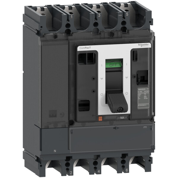 Compact nsx630 na dc - interrupteur sectionneur cc - 630a - 4p - montage fixe - Schneider Electric - C634630DS