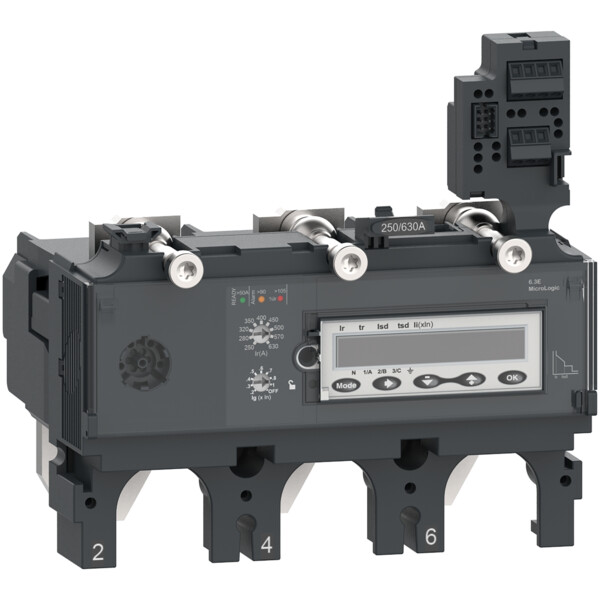 Compact nsx - déclencheur micrologic 6.3e 400a - 3p3d pour nsx400 - Schneider Electric - C4036E400