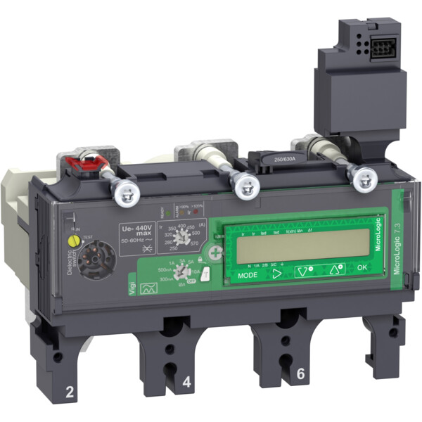 Compact nsx - déclencheur micrologic 7.3 e 400a - 3p3d pour nsx400 - Schneider Electric - C4037E400