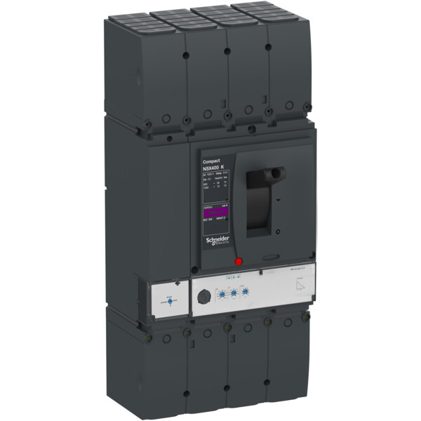 Compact nsx400k - disjoncteur - micrologic 2.3 250a - 4p4d - 10ka - montage fixe - Schneider Electric - C40K42D250