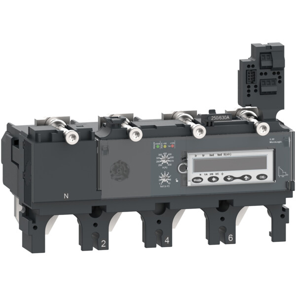Compact nsx - déclencheur micrologic 5.3 e 630a - 4p4d pour nsx630 - Schneider Electric - C6345E630