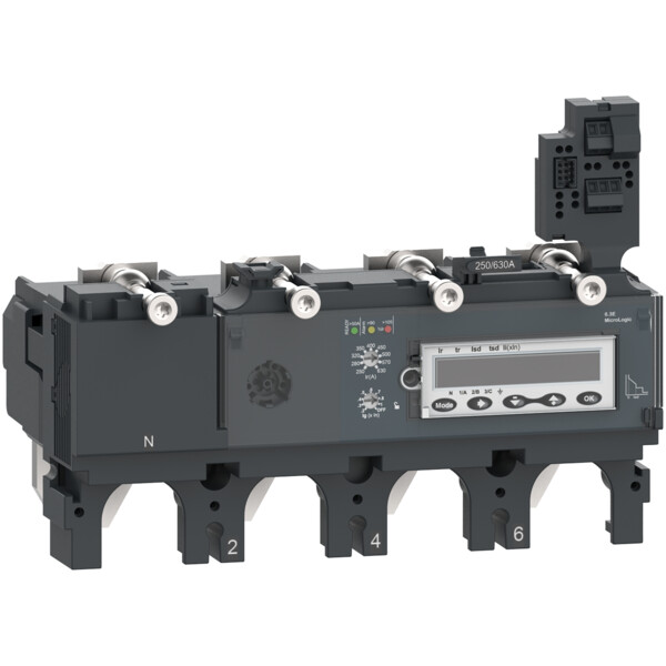 Compact nsx - déclencheur micrologic 6.3 e 630a - 4p4d pour nsx630 - Schneider Electric - C6346E630