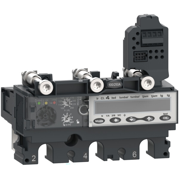 Compact nsx - déclencheur micrologic 6.2e 40a - 3p3d pour nsx100-250 - Schneider Electric - C1036E040