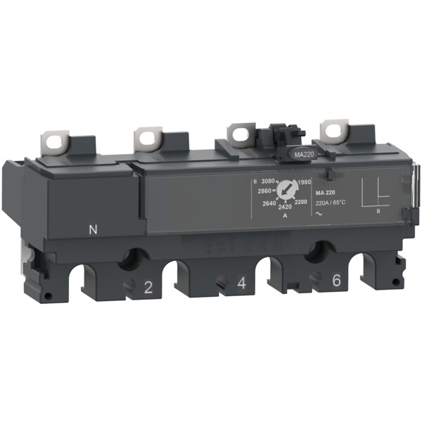 Compact nsx - déclencheur magnétique - ma 100a - 4p3d pour nsx100 - Schneider Electric - C106MA100