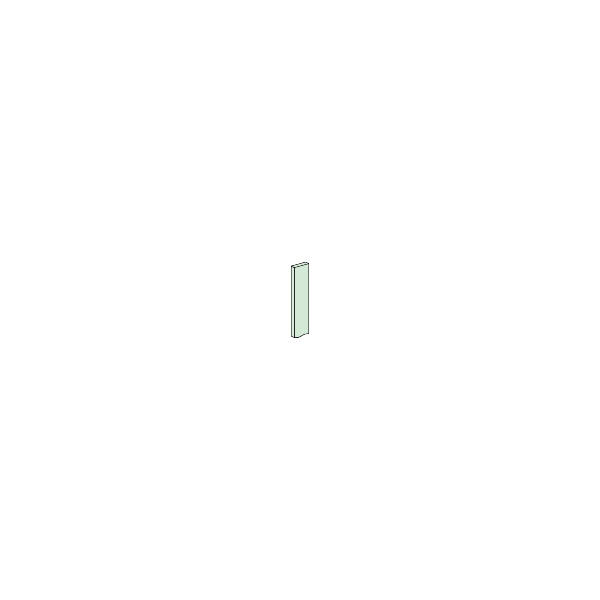 Linergy bs - barre pour jdb horizontal - plate pleine - l= 2000mm - 50x10 - Schneider Electric - LVS04545