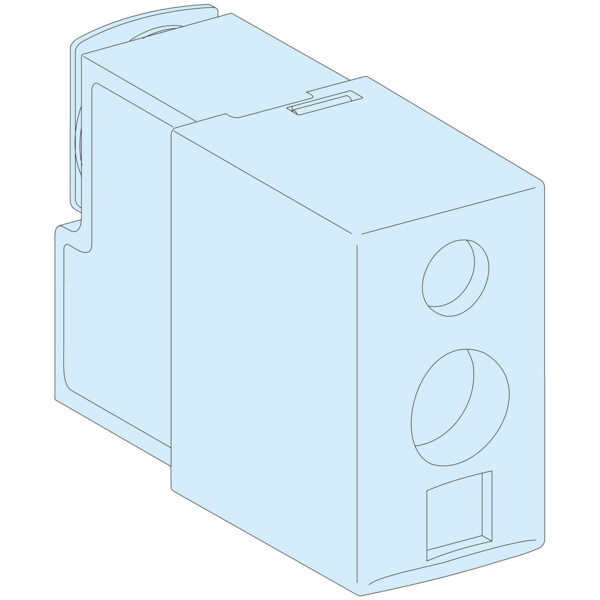 Linergy bw - 12 bornes 1 à 16 mm² pour jeu de barres (powerclip) - Schneider Electric - LVS04152