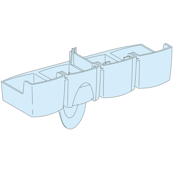 Linergy fc - cache dents pour nsx - polypact - Schneider Electric - LVS04809