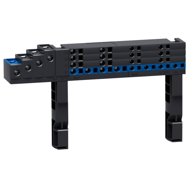 Linergy fm - répartiteur 1/2 rangée à connexion rapide - 4p 63a - (multiclip) - Schneider Electric - LVS04008