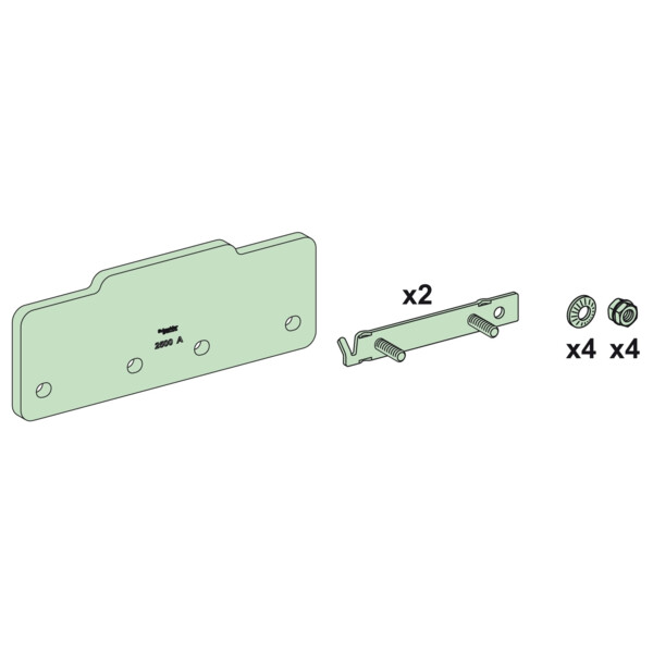 Linergy lgye - eclisse pour jeux de barres horizontal jusqu'à 2000/2500a - Schneider Electric - LVS04621