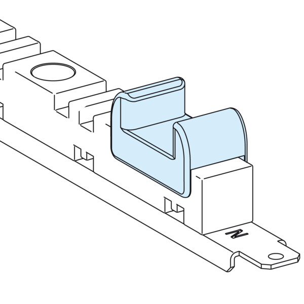 Linergy lgye - cale support inférieur jdb vertical <= 3200a - lot de 12 - Schneider Electric - LVS04659