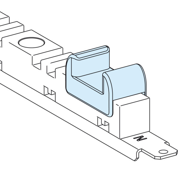 Linergy lgye - cale support inférieur jdb vertical <= 3200a - lot de 12 - Schneider Electric - LVS04659