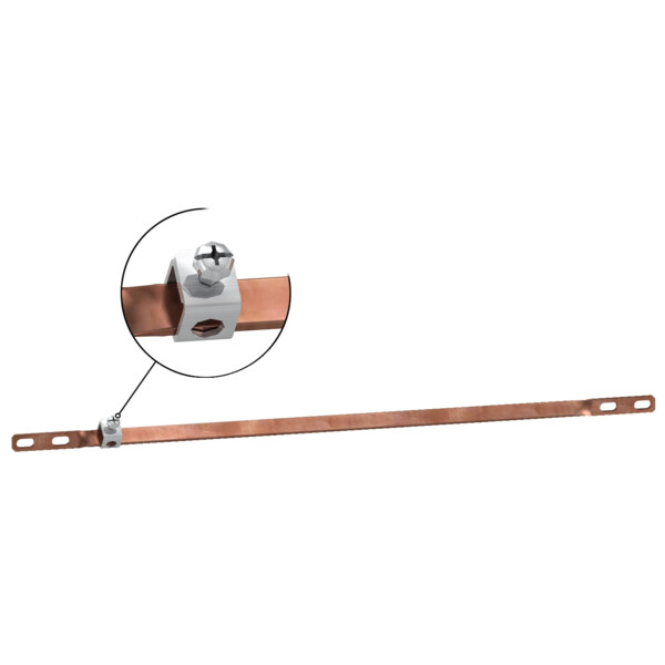 Linergy tb - barre de terre (nue) pour connecteur direct 12 x 3 mm - Schneider Electric - LVS04201