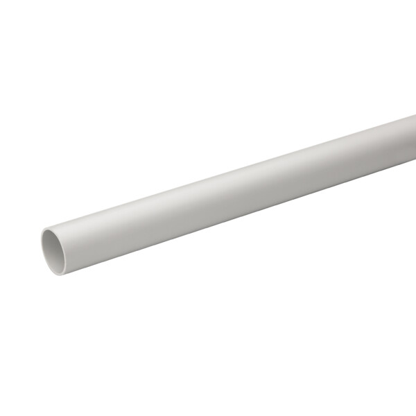 Mureva tube - conduit rigide non tulipé pvc gris - ø25mm/3m - au mètre linéaire - Schneider Electric - IMT50325