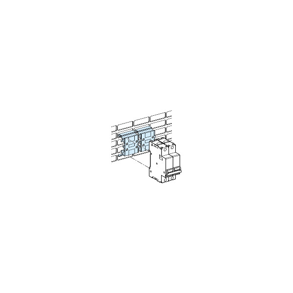 Prismaset g active - réhausse pratic pour rail et platine perforée - lot de 5 - Schneider Electric - LVS04224