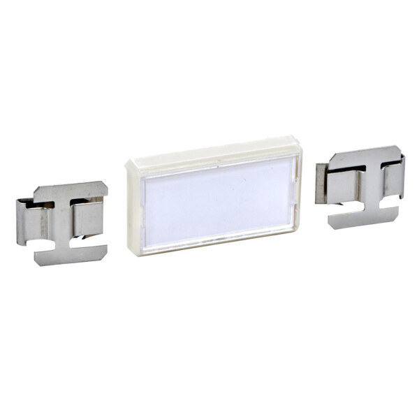 Prismaset g active - etiquettes à clipser - 25x85 - lot de 12 - Schneider Electric - LVS08917